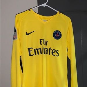 PSG Kylian Mbappé away long sleeve kit